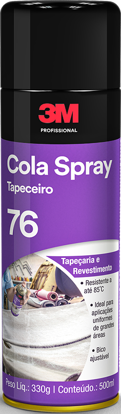 Adesivo spray 76 tapeceiro 330g HB004539712 3M