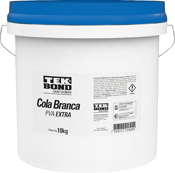 Cola branca extra 10kg TEKBOND