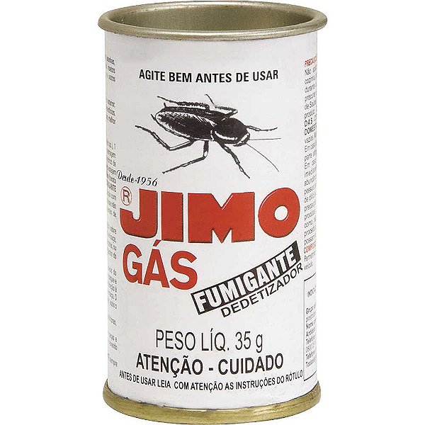 Gás fumigante 2 latas com 35g JIMO