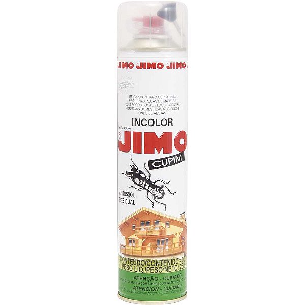 Jimo cupim incolor aerossol 400ml JIMO