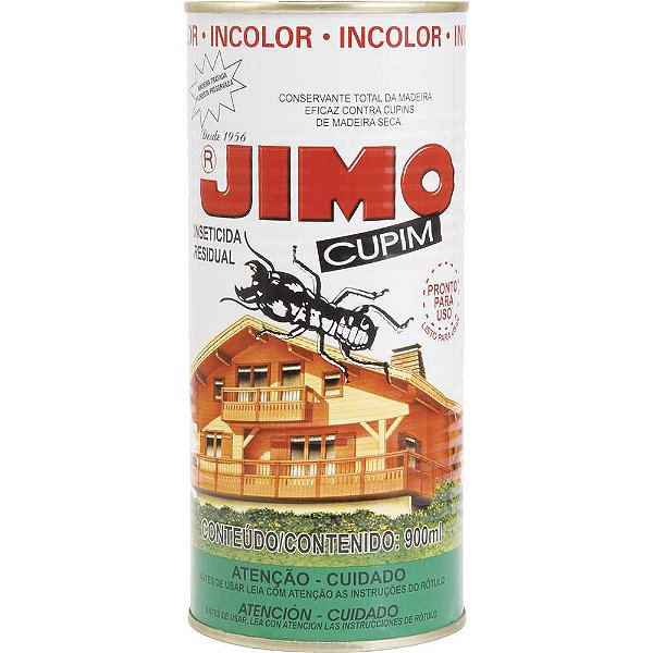 Jimo cupim incolor lata 900ml JIMO
