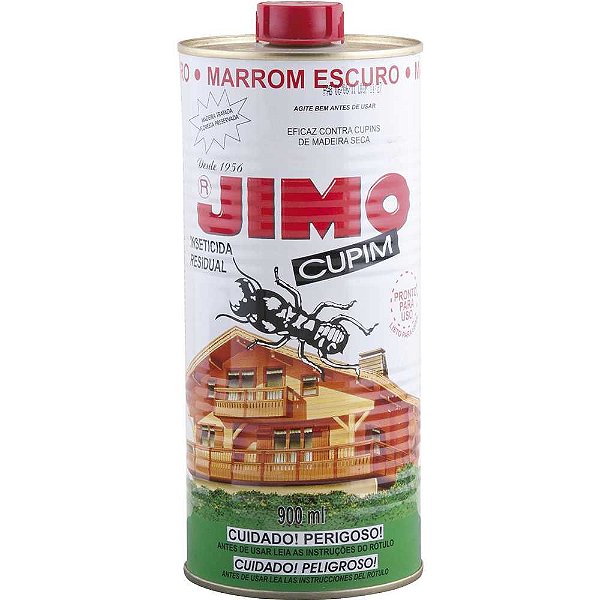 Jimo cupim marrom lata 900ml JIMO