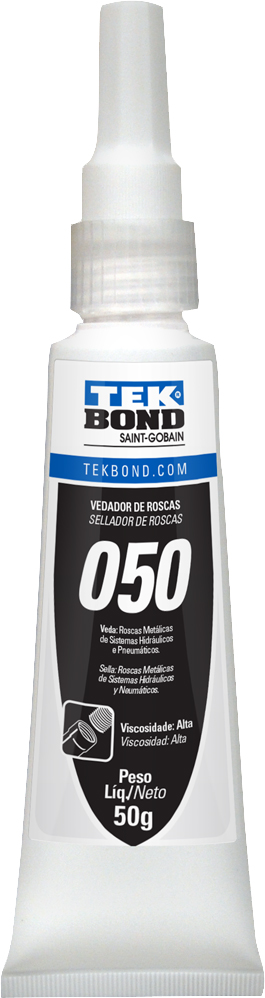 Veda roscas líquido branco 050 TEKBOND