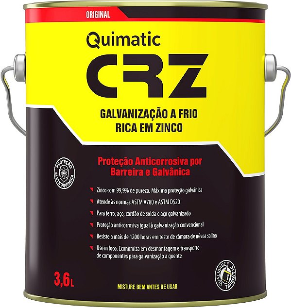 Composto para galvanização a frio CRZ 3,6L QUIMATIC