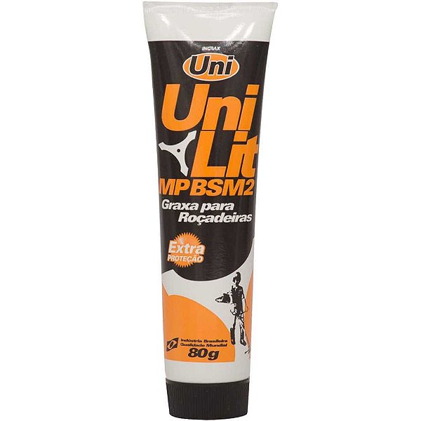 Graxa de lítio com bissulfeto de molibdênio UNILIT MP BSM UNI INGRAX