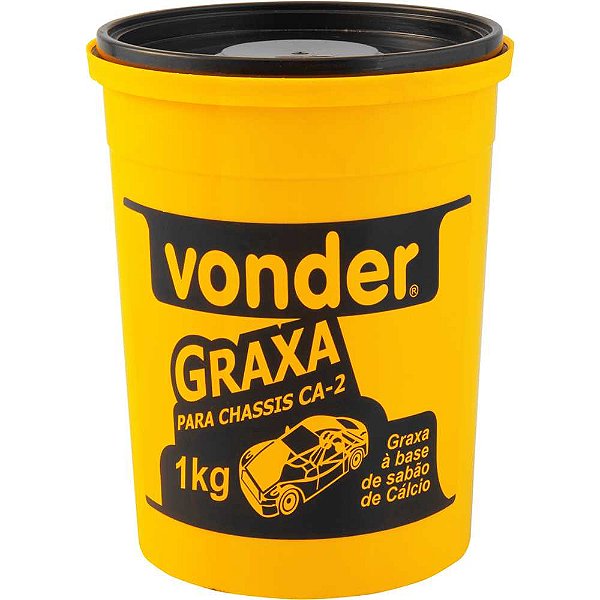 Graxa para chassis CA-2 NLGI 2 - 1kg VONDER
