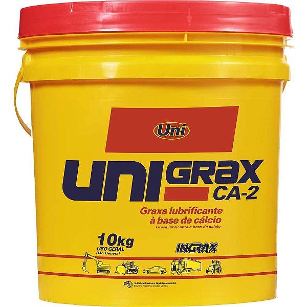 Graxa unigrax CA-2 NLGI 2 10kg INGRAX