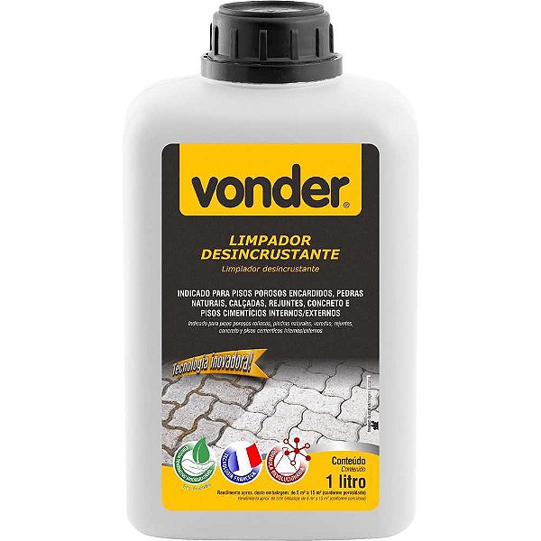 Limpador desincrustante 1 litro VONDER
