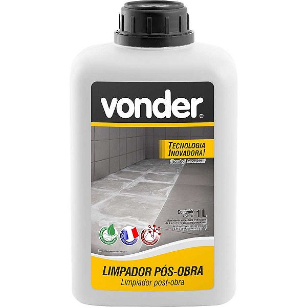 Limpador pós-obra 1 litro VONDER