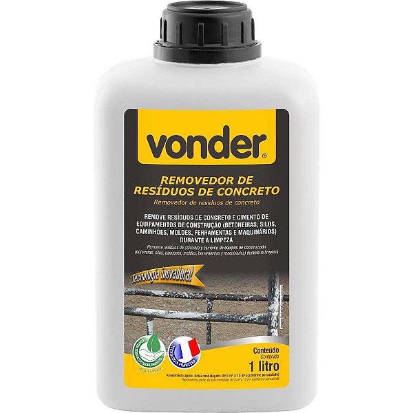 Removedor de resíduos de concreto 1 litro VONDER