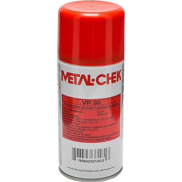 Liquido penetrante 145g vermelho VP30 DYMEL METAL-CHEK