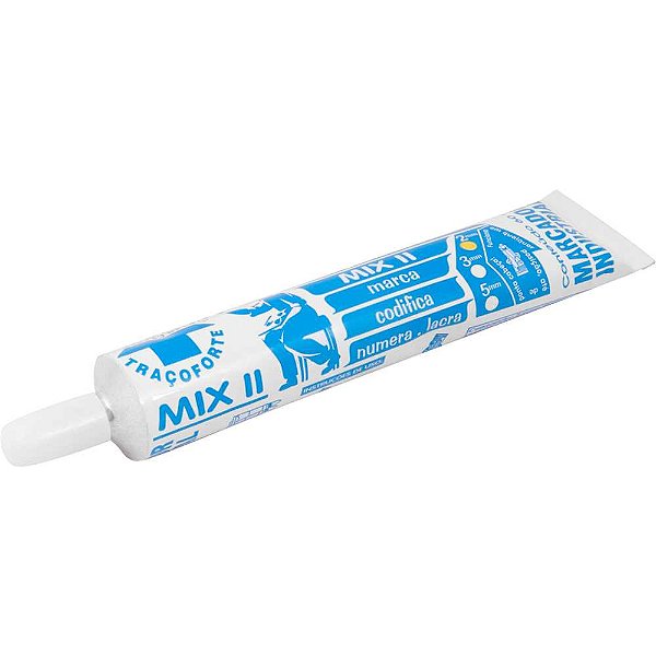 Marcador industrial amarelo 2mm 60ml MIX II BADEN