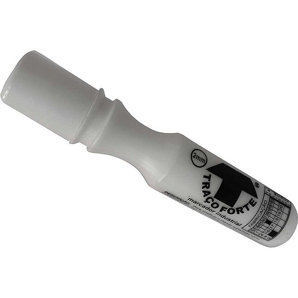 Marcador industrial branco 2mm 60ml LWB-0700 BADEN