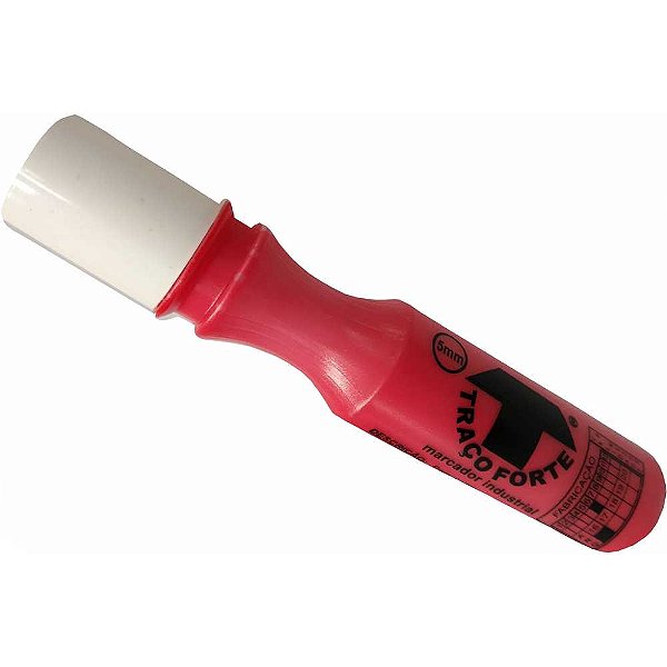 Marcador industrial vermelho 3mm 60ml LWB-0700 BADEN