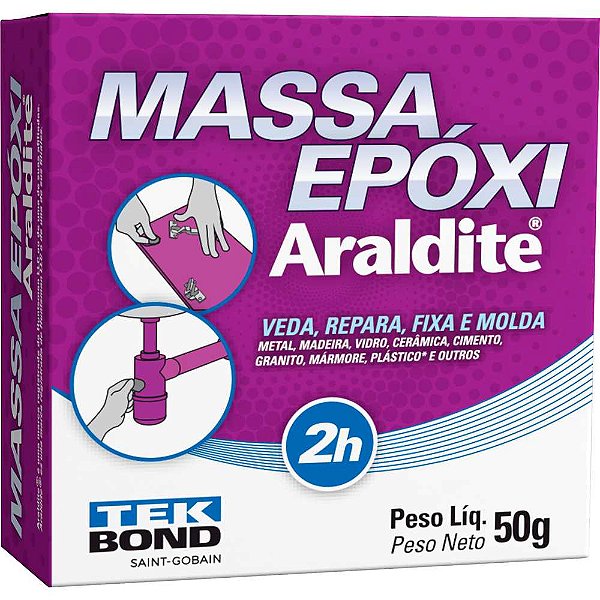 Massa adesiva epóxi 50g 10898500050 TEKBOND