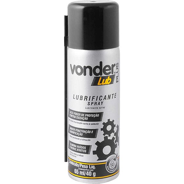 Lubrificante em spray 65 ml/40g VONDER PLUS