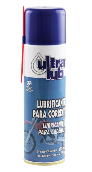 Lubrificante em spray para correntes 300 ml/220g ULTRALUB