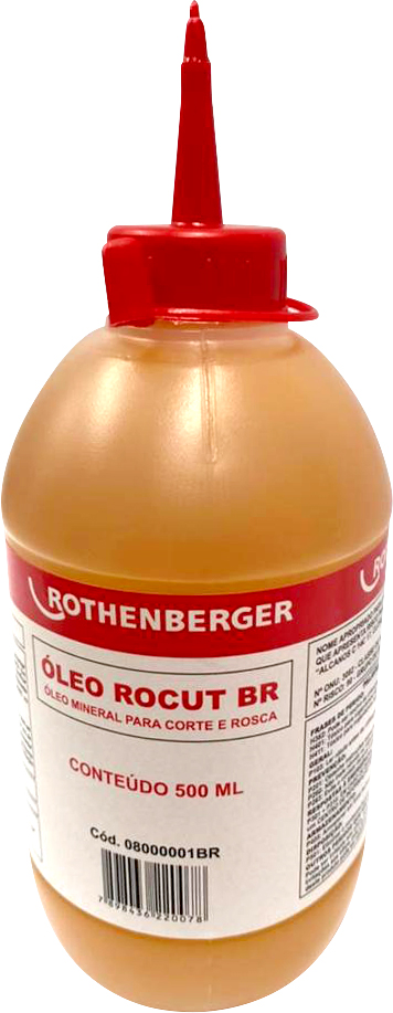 Óleo para realizar rosca e corte 500ml ROCUT BR ROTHENBERGER
