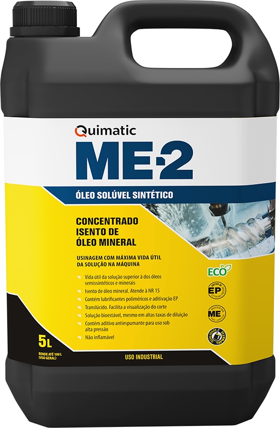 Óleo solúvel ME2 5 litros QUIMATIC