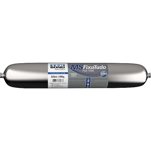 Selante MS híbrido fixa tudo cinza 845 gramas TEKBOND