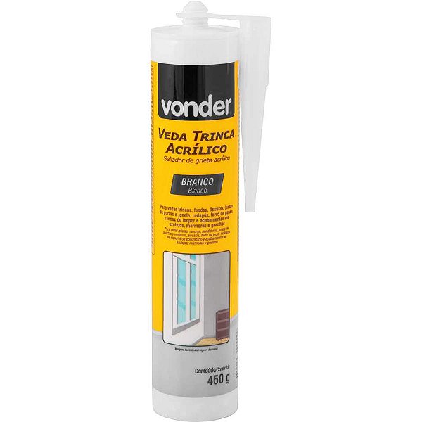 Veda trinca acrílico 450g VONDER