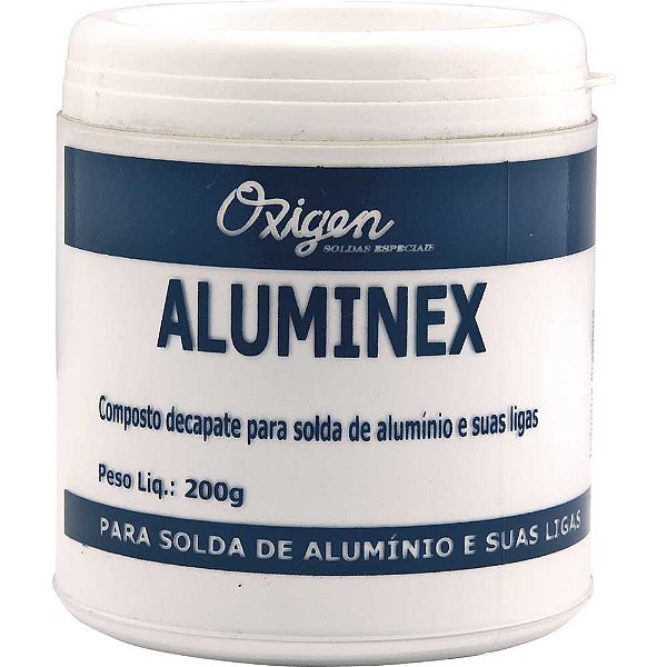 Fluxo para solda alumínio com 200g OXIGEN