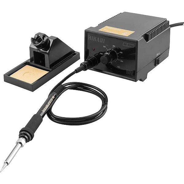 Estação de solda analógica 60W 127V HK936A 21J407 HIKARI