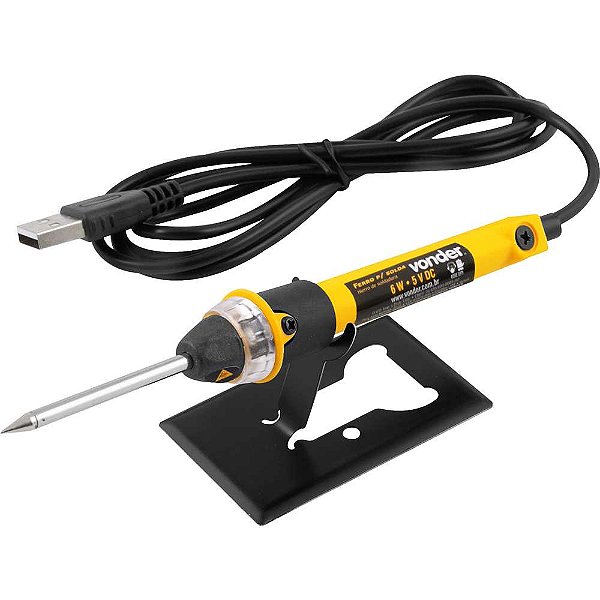 Ferro para solda 6W USB FSV 006 VONDER