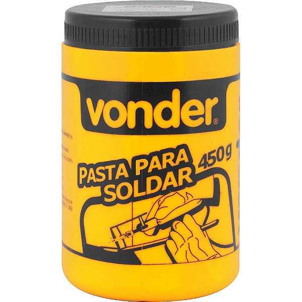 Pasta para soldar com 450g VONDER