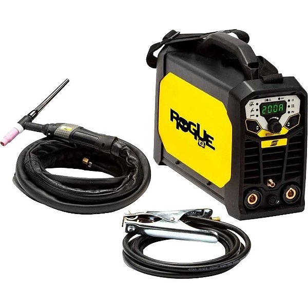 Inversor para solda TIG e eletrodo Rogue ET 202IP 220V monofásico 0743323 ESAB