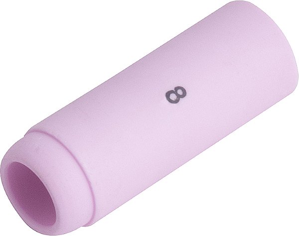 Bocal cerâmico nº8 13mm x 47mm para tocha TIG TTV 200/TTV 206/TTV 209/TTV 213 VONDER