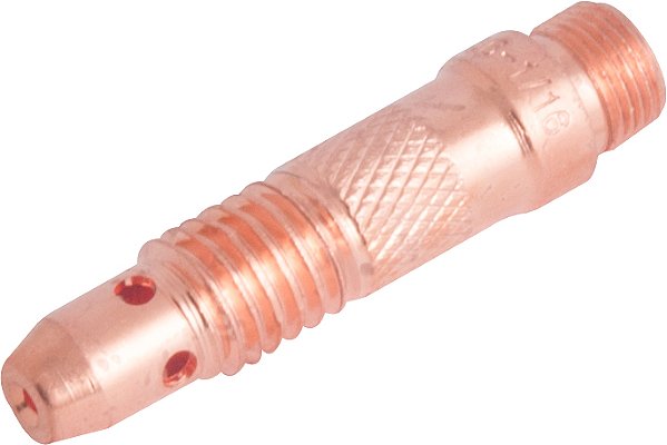 Porta-pinça de 1,6mm x 47,0mm para tochas TIG VONDER