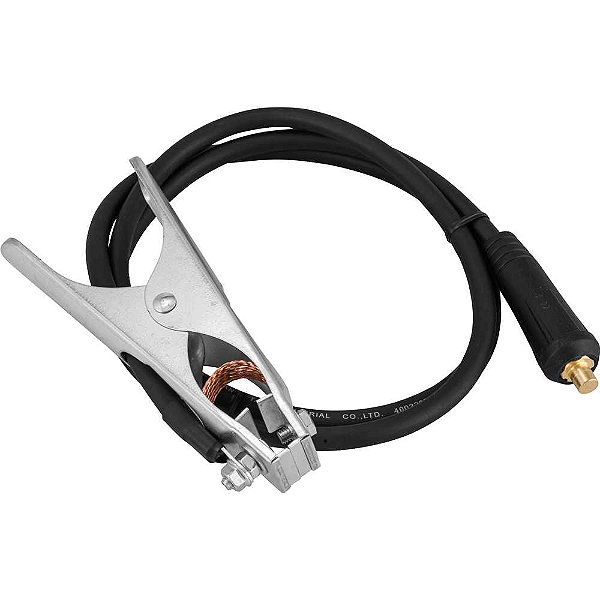Cabo de solda com garra obra 16 mm² x 1,5m engate baioneta 9mm VONDER