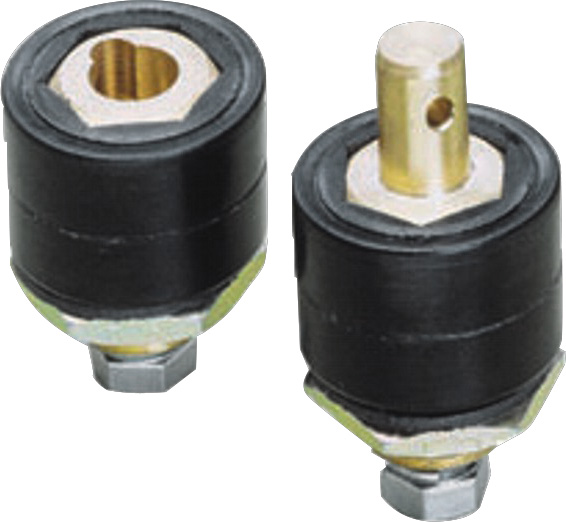 Conector para painel femea 13mm 010124010 CARBOGRAFITE