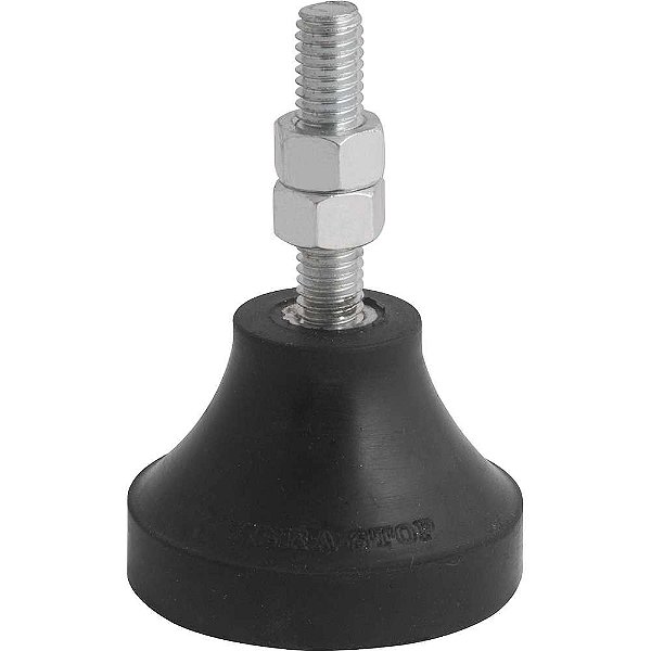 Amortecedor/sapata antivibratório micro II 3/8" VIBRA-STOP