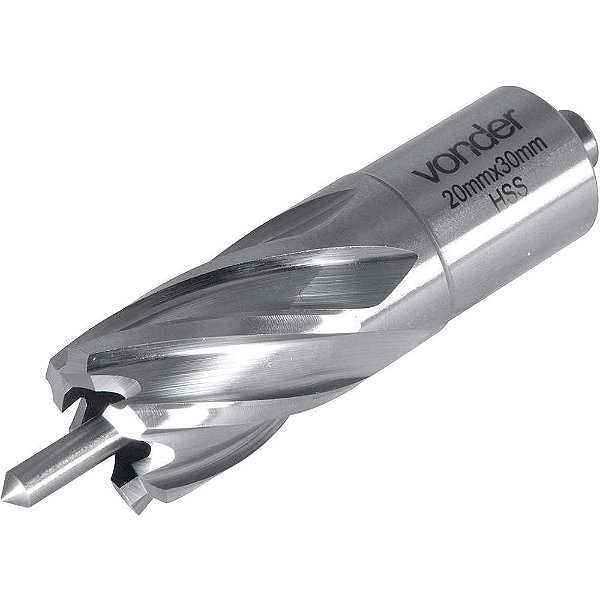 Broca anular encaixe Weldon 20mm x 30mm VONDER