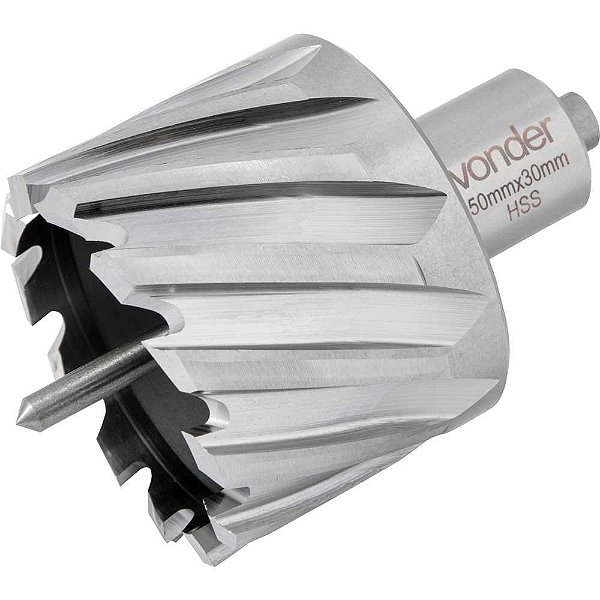 Broca anular encaixe Weldon 50mm x 30mm VONDER