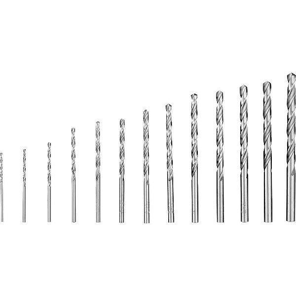 Jogo de brocas para metal 1/16" a 1/4" 13 peças 1865293 IRWIN