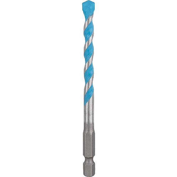 Broca multiuso com ponta de metal duro e encaixe hexagonal de 1/4" 7,0mm x 100mm Expert HEX-9 Multiconstruction BOSCH