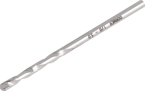 Broca para concreto ponta metal duro 3,0mm A8001/8X1/8 DORMER