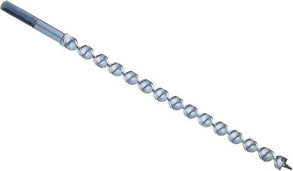 Broca para mourão e fibrocimento 1/2" x 12" multiuse IW666  kit com 6 unidades IRWIN
