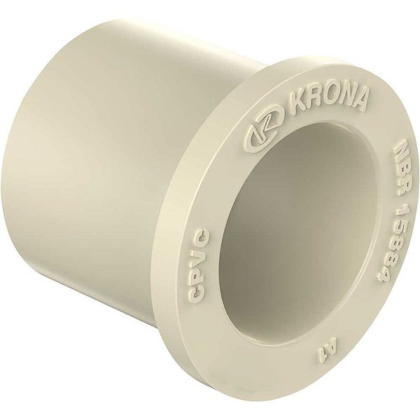 Bucha de redução em CPVC 22mm x 15mm 1334 KRONA - 10 unidades