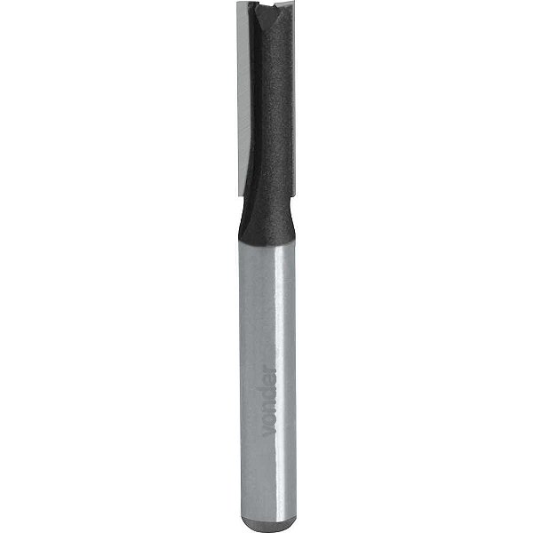 Fresa com dentes de metal duro reta para acabamento sem rolamento 6mm VONDER PLUS