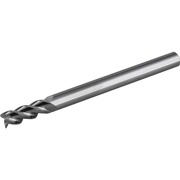 Fresa topo 4,0mm em metal duro 3 cortes polida VONDER