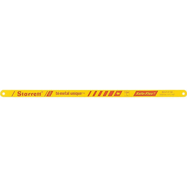 Lâmina de serra manual 12" x 1/2" com 18 dentes bimetal caixa com 50 peças BS1218 STARRETT