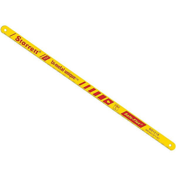 Lâmina de serra manual 12" x 1/2" com 32 dentes bimetal caixa com 50 peças BS1232 STARRETT