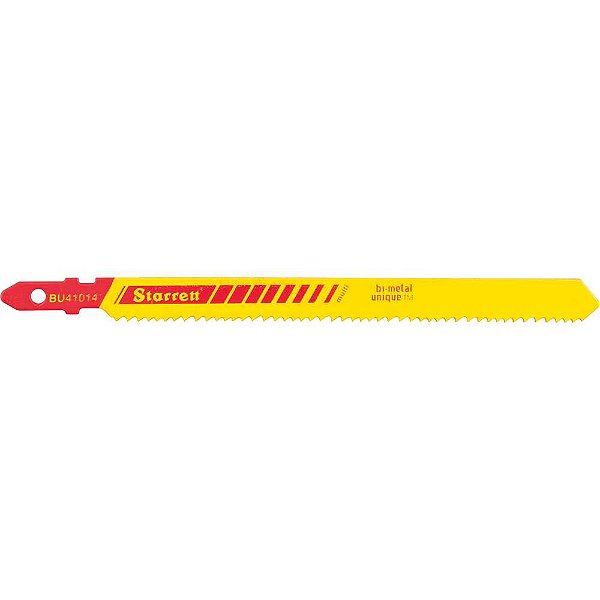 Lâmina de serra tico-tico cartela com 5 peças BU41014 STARRETT
