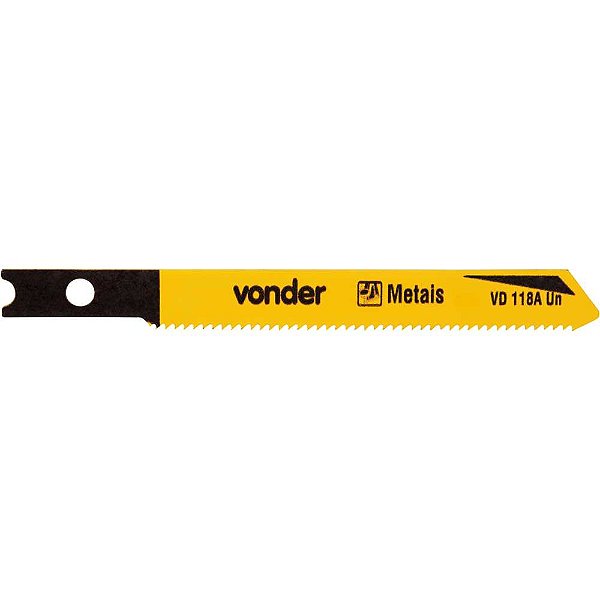 Lâmina de serra tico-tico VD 118A-M VONDER