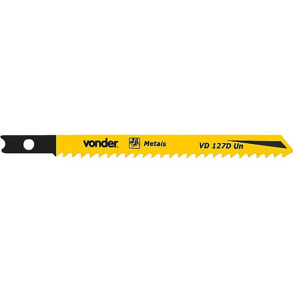 Lâmina de serra tico-tico VD 127D - encaixe unificado VONDER