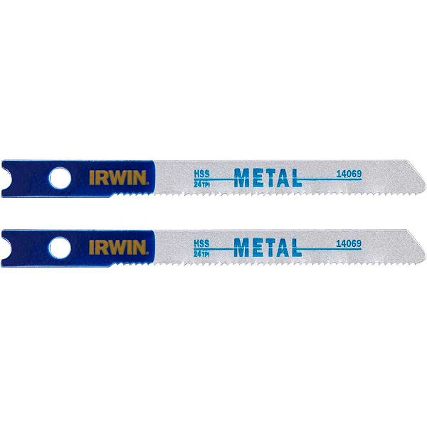 Lâminas de serra tico-tico 70mm 24 dentes 2 peças IW14069 IRWIN